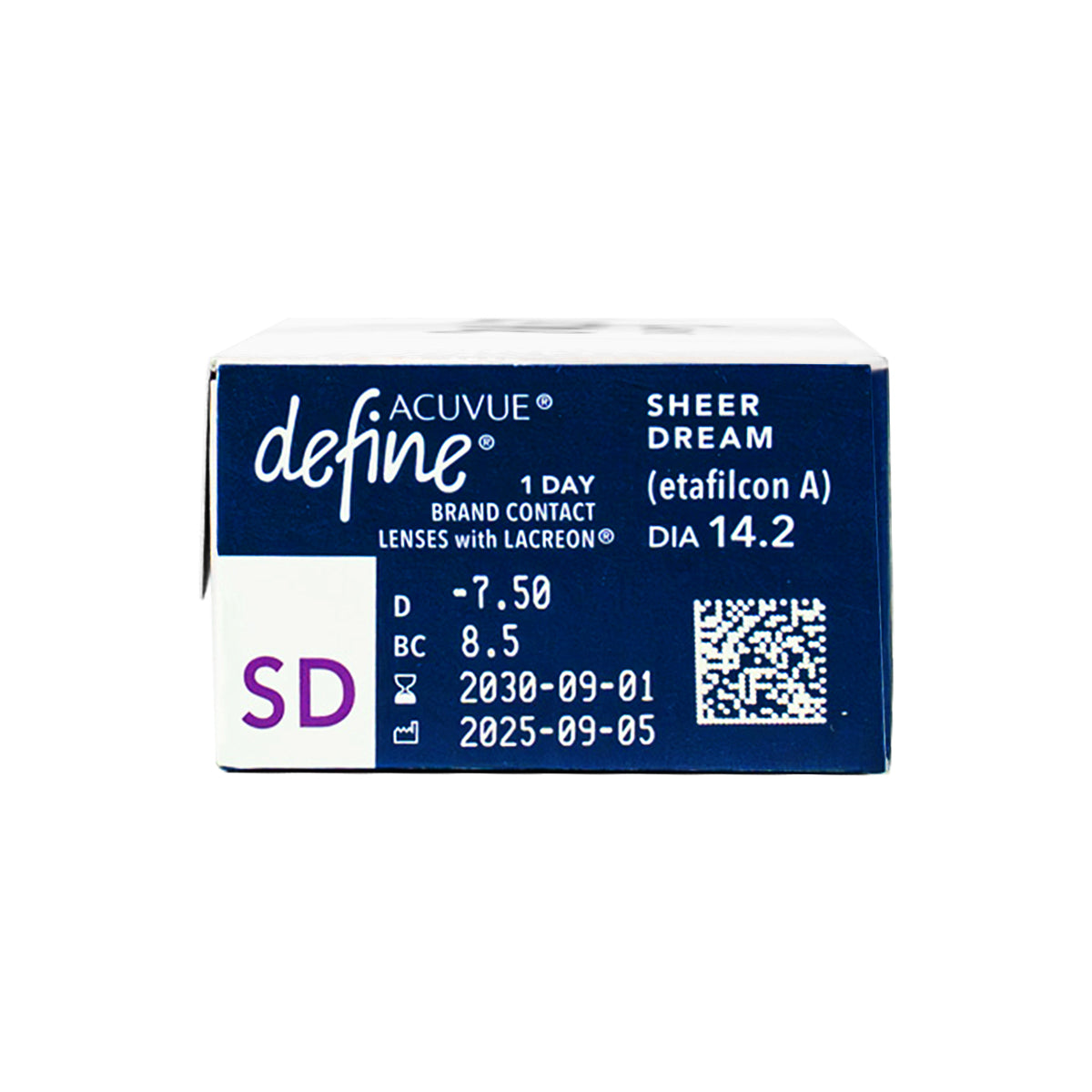 <tc>1-Day Acuvue Define Sheer Dream</tc>
