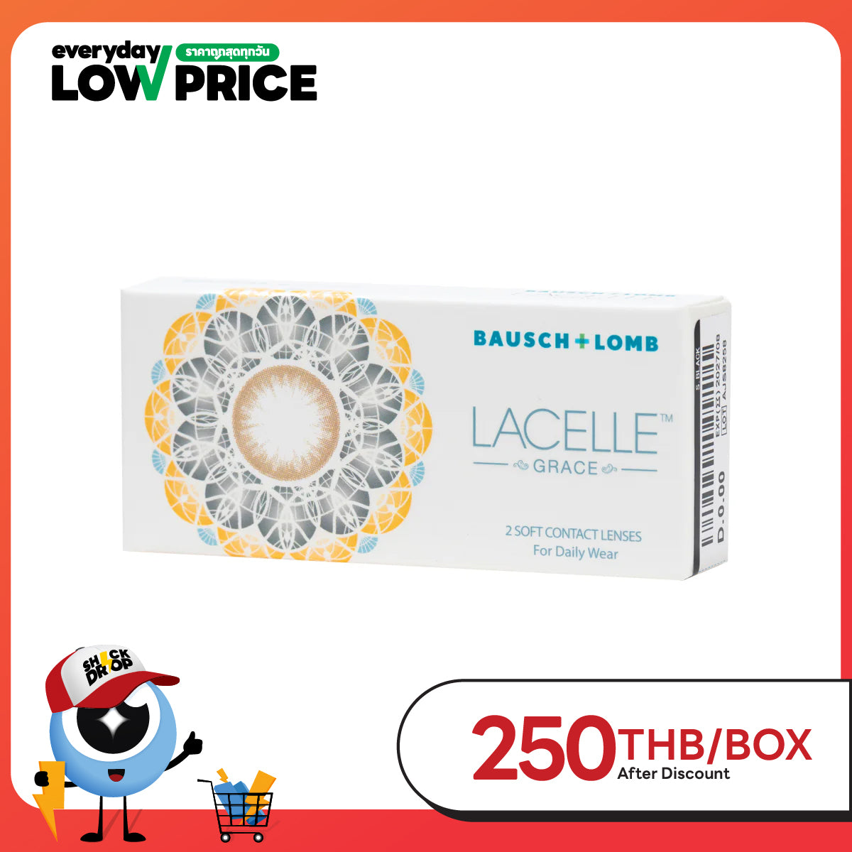 Bausch + Lomb Lacelle Grace Sparkling Black