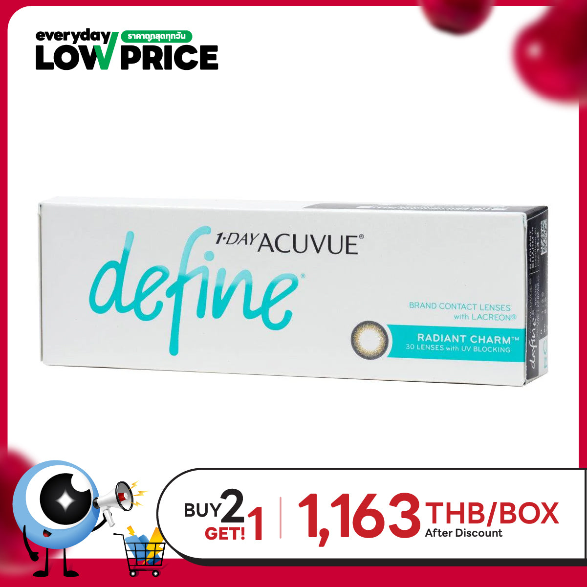 1-Day Acuvue Define Radiant Charm