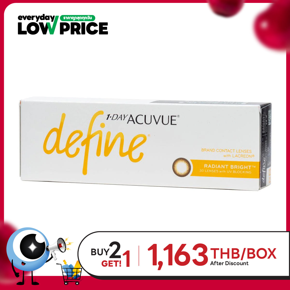 1-Day Acuvue Define Radiant Bright