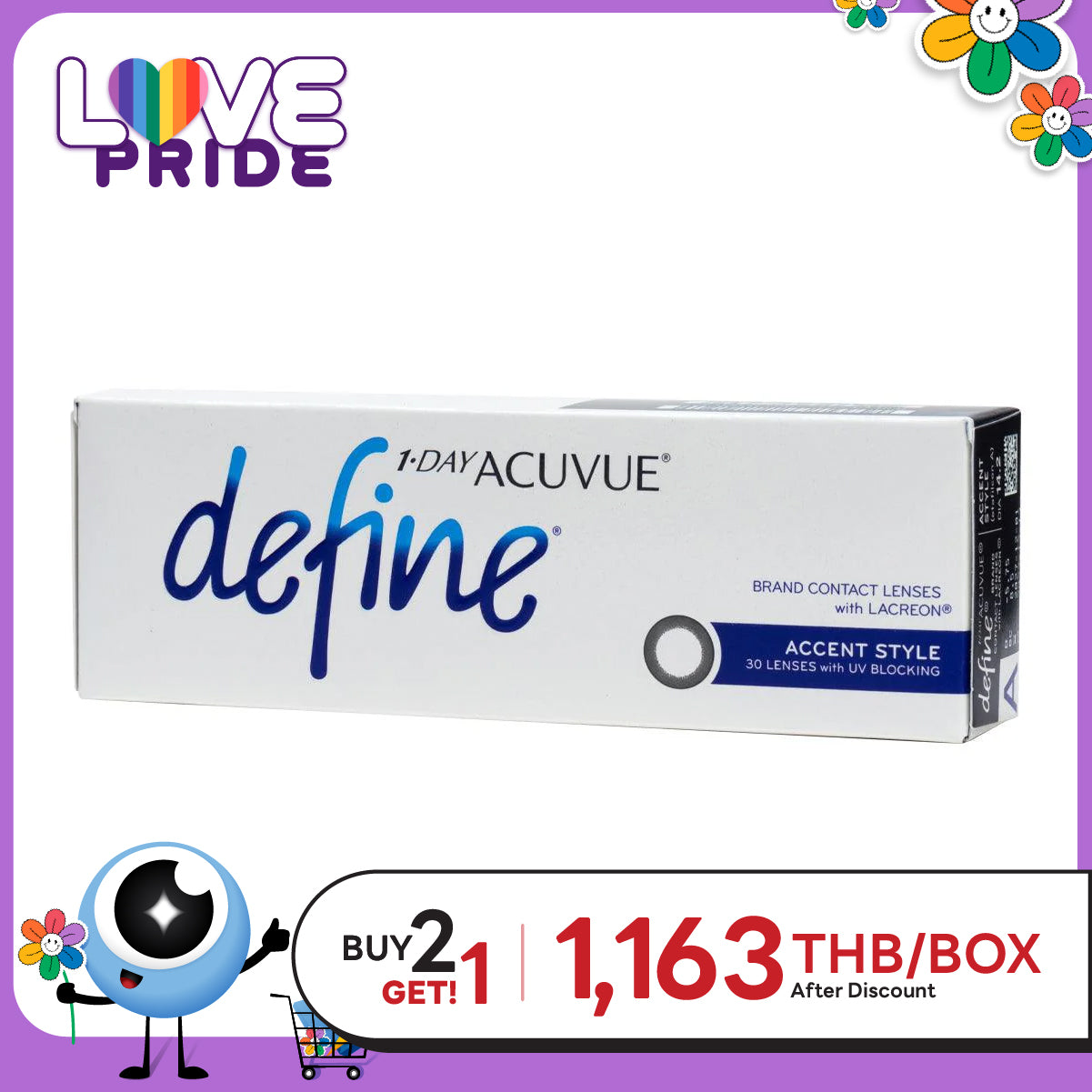 1-Day Acuvue Define Accent Style