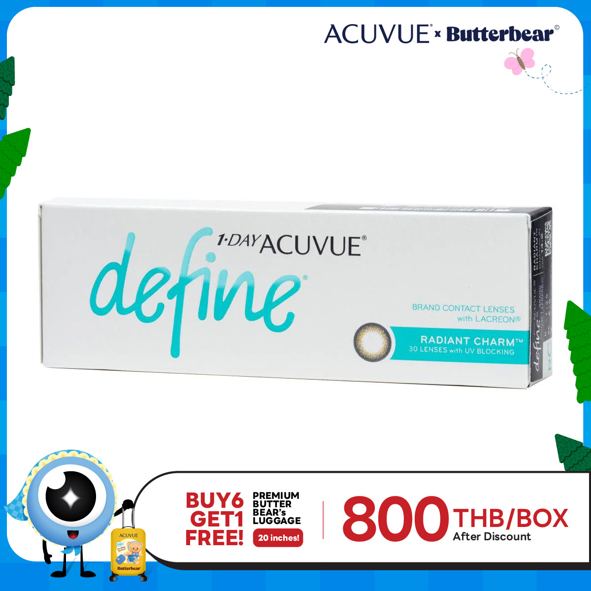 1-Day Acuvue Define Radiant Charm
