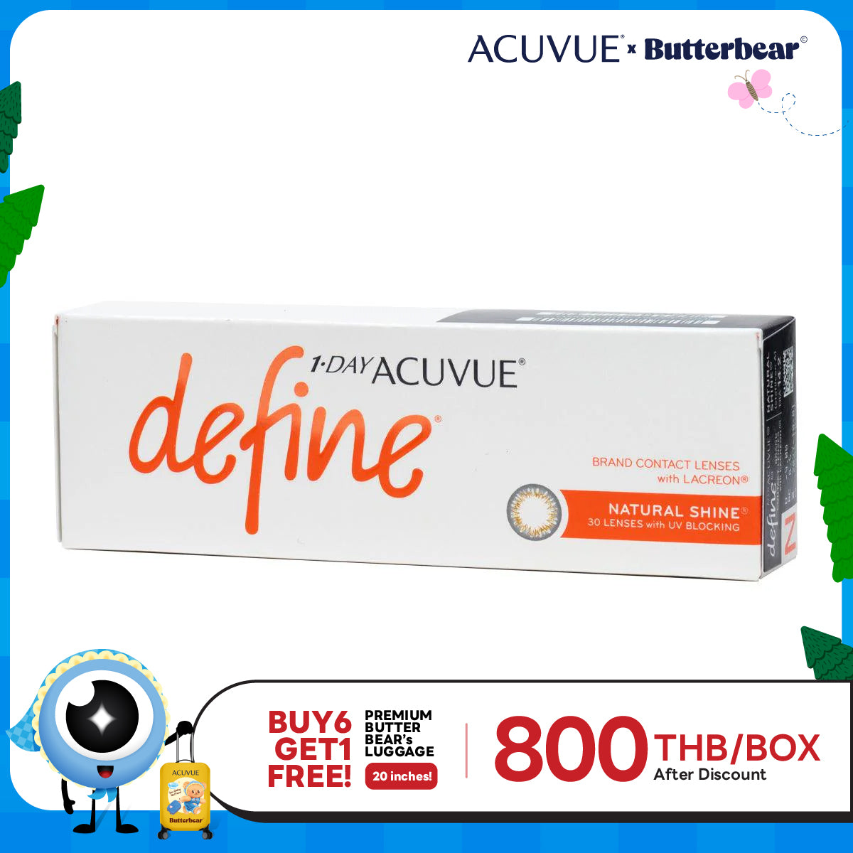 1-Day Acuvue Define Natural Shine