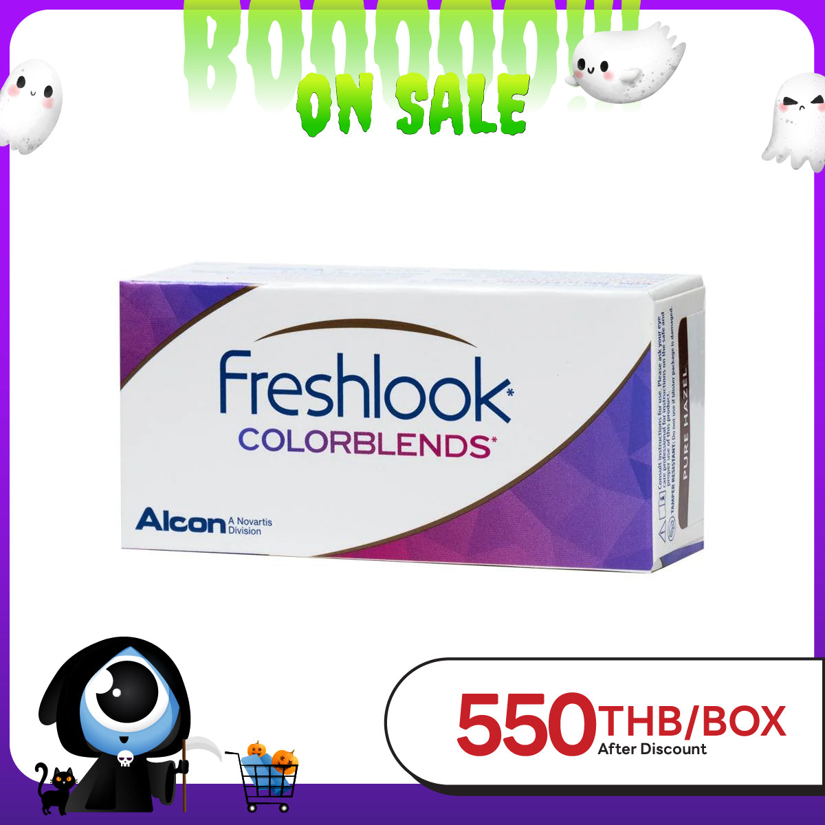 FreshLook Colorblends Brown