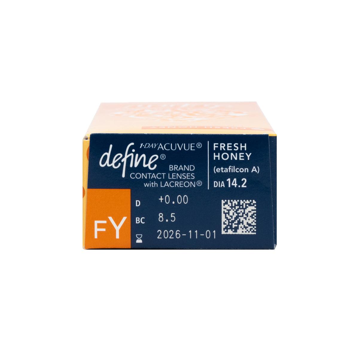1-Day Acuvue Define Fresh Honey - TA-TO.com
