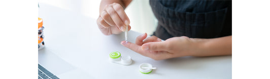 How can we make sure we're wearing our contact lenses the right way?