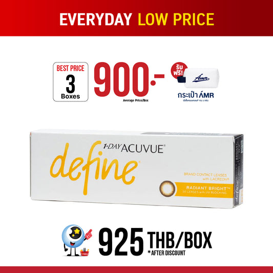 1-Day Acuvue Define Radiant Bright