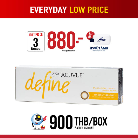 1-Day Acuvue Define Radiant Bright