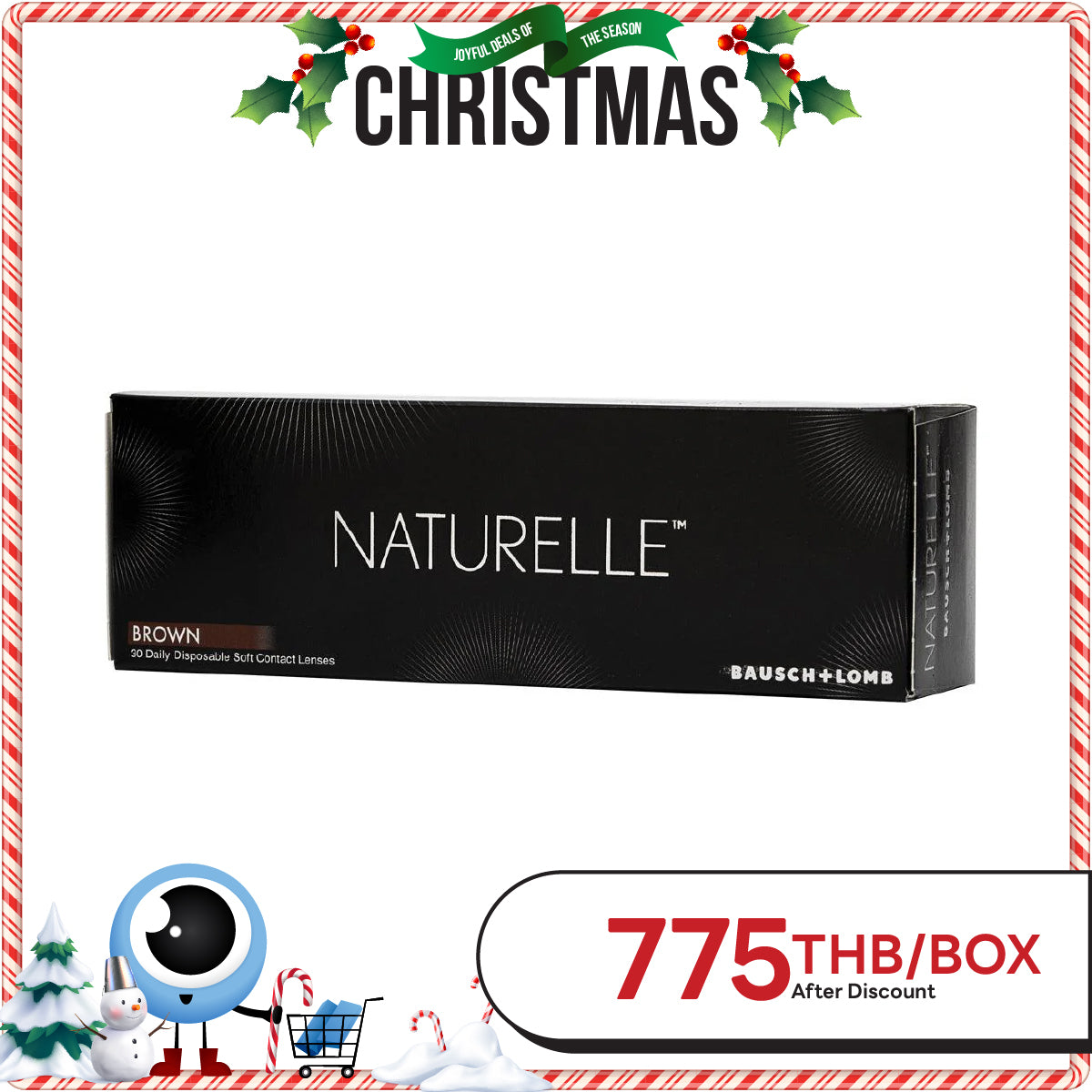 Bausch + Lomb Naturelle Brown