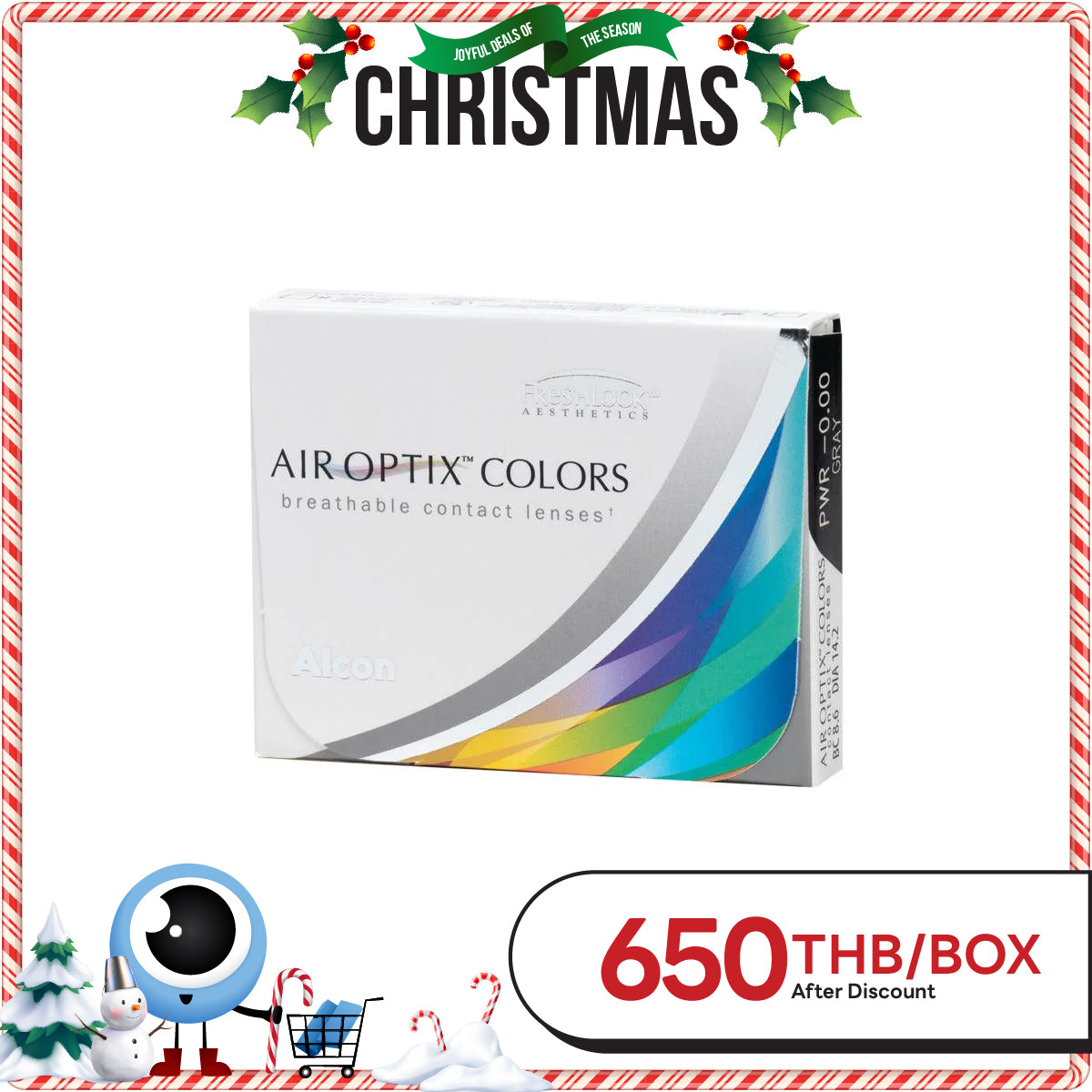 AIR OPTIX Colors Pure Hazel