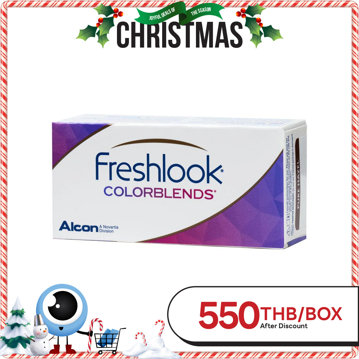 FreshLook Colorblends Pure Hazel