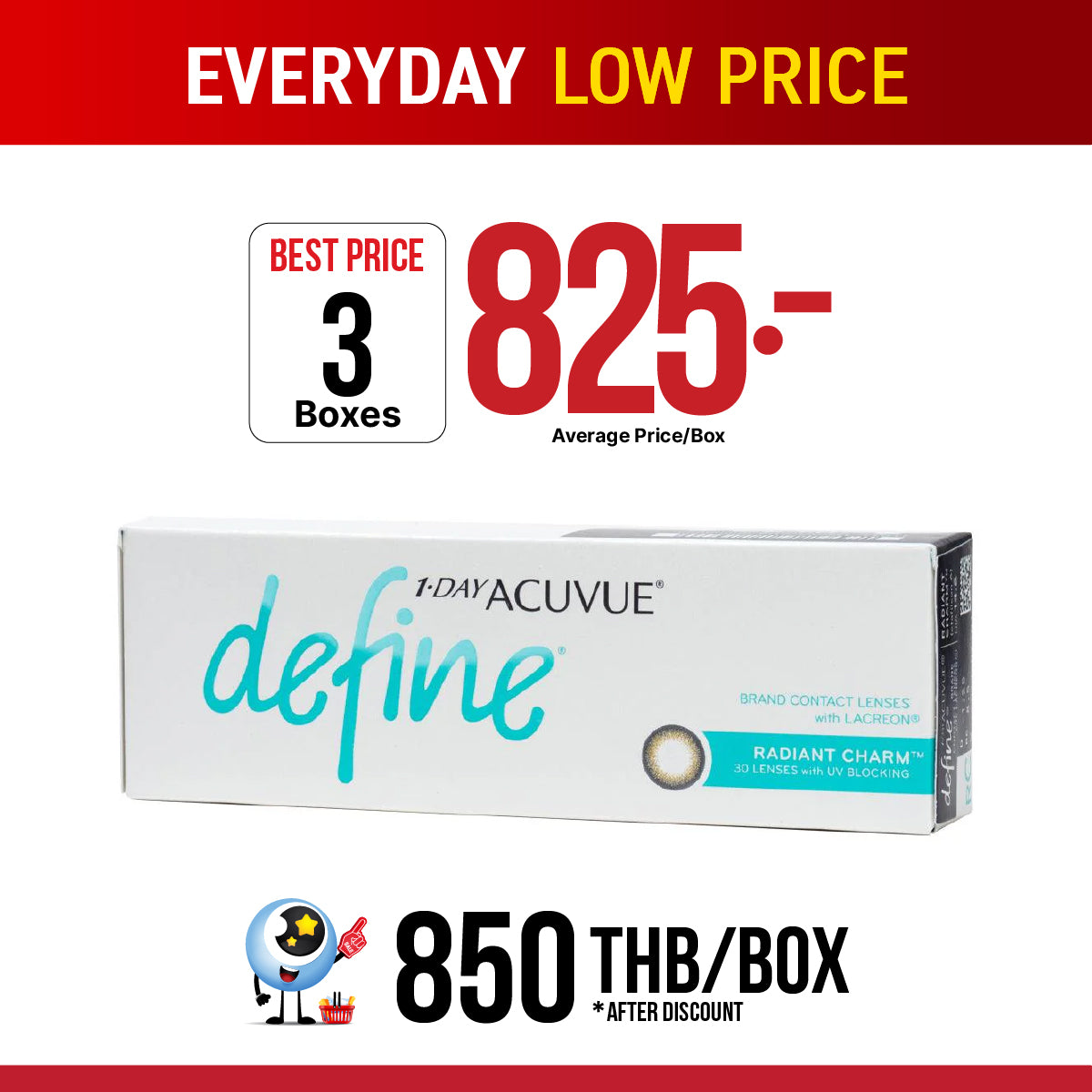 1-Day Acuvue Define Radiant Charm