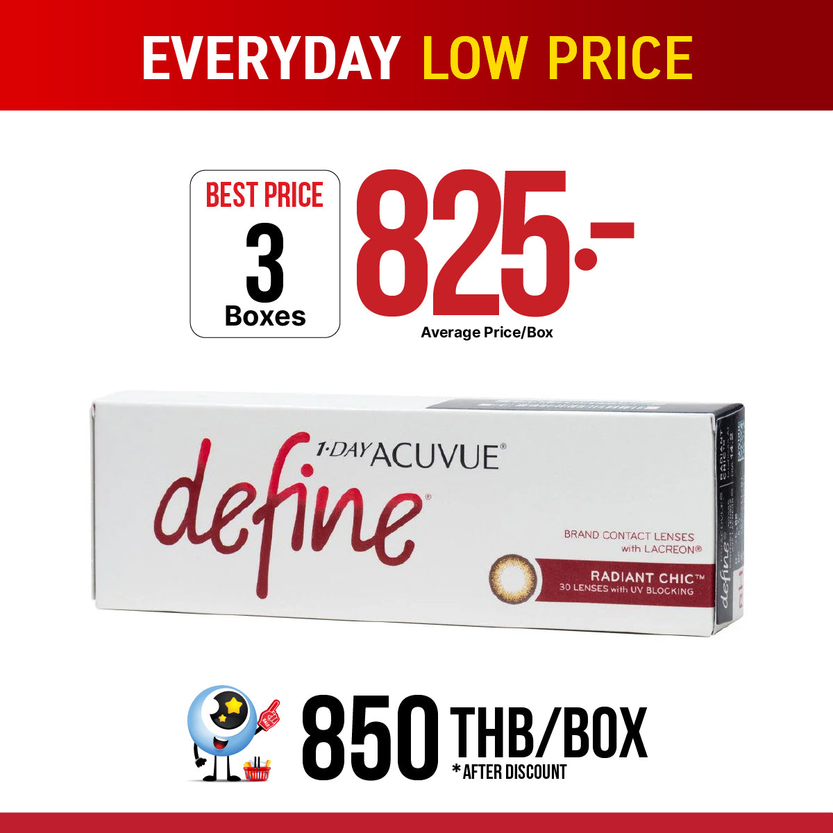 1-Day Acuvue Define Radiant Chic