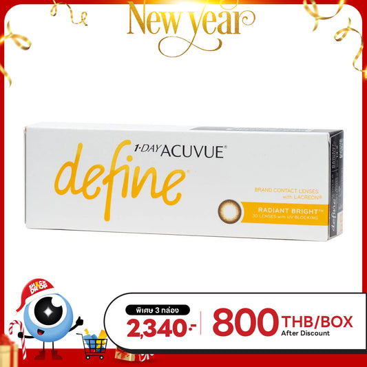 1-Day Acuvue Define Radiant Bright
