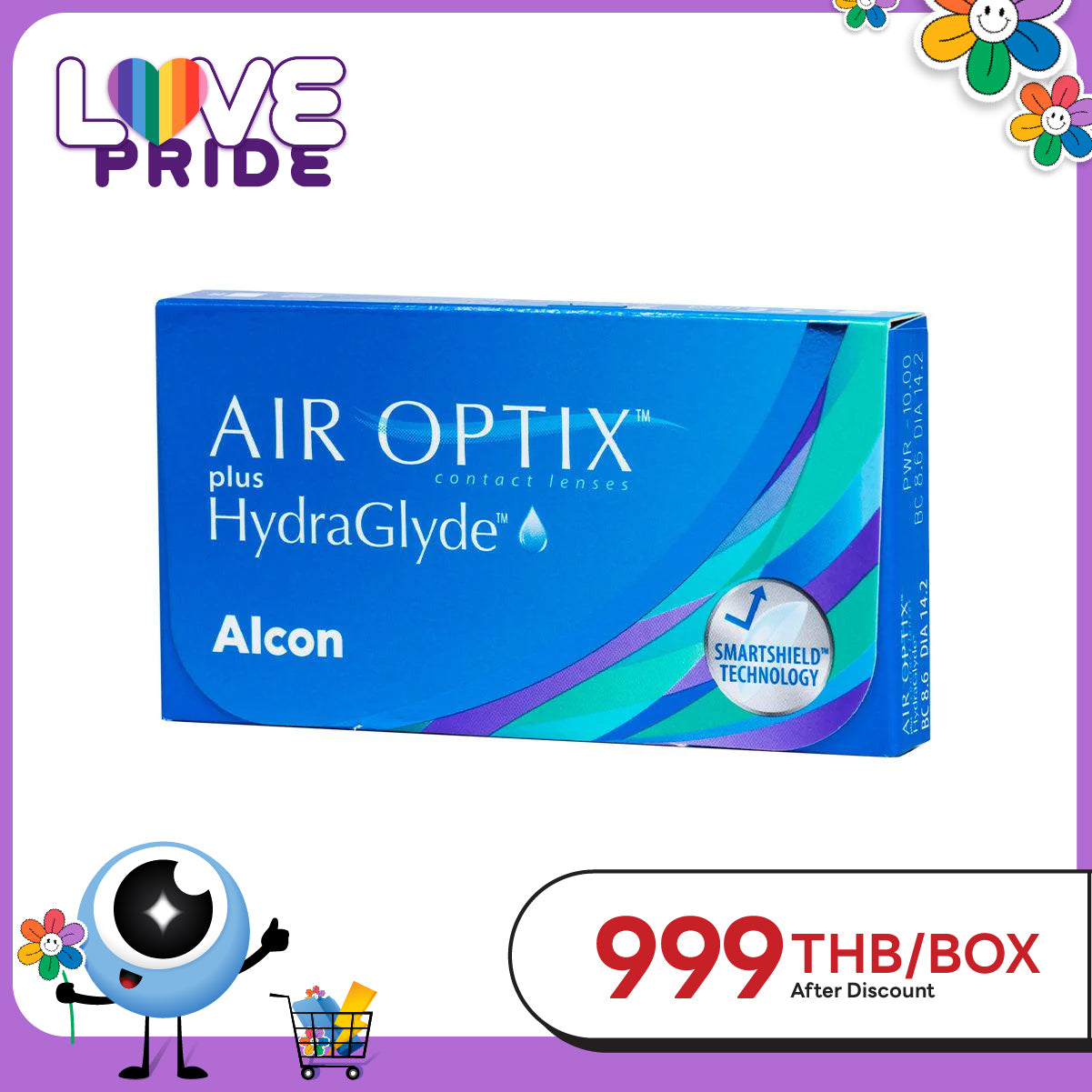 AIR OPTIX Plus Hydraglyde