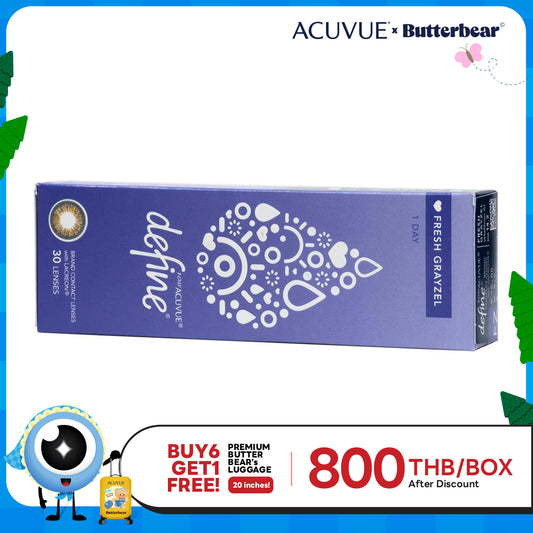 1-Day Acuvue Define Fresh Grayzel