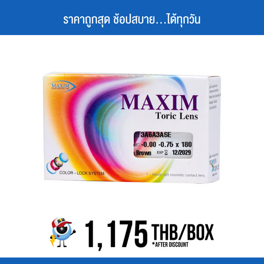 Maxim Colors Toric Choco Brown