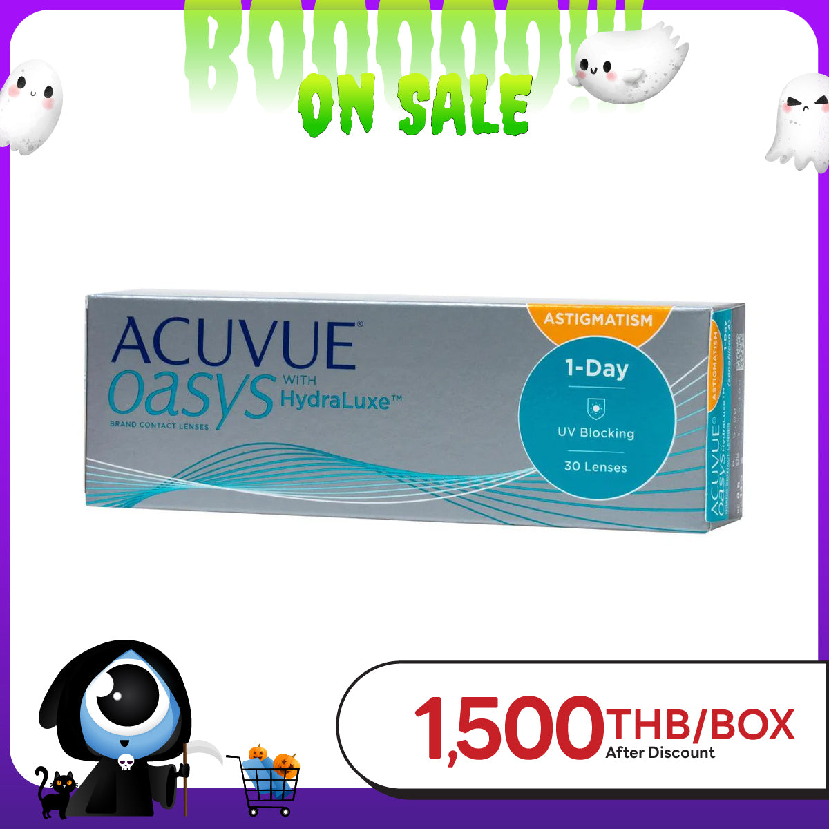 Acuvue Oasys 1-Day for Astigmatism