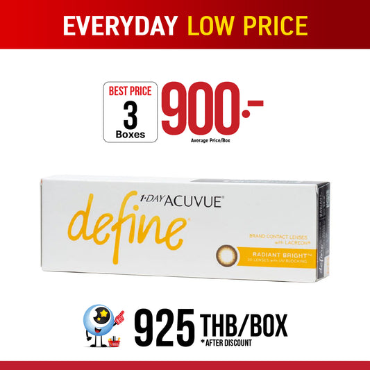 1-Day Acuvue Define Radiant Bright