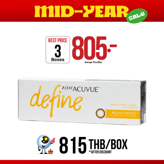 1-Day Acuvue Define Radiant Bright