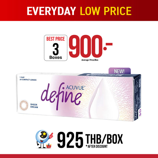 <tc>1-Day Acuvue Define Sheer Dream</tc>