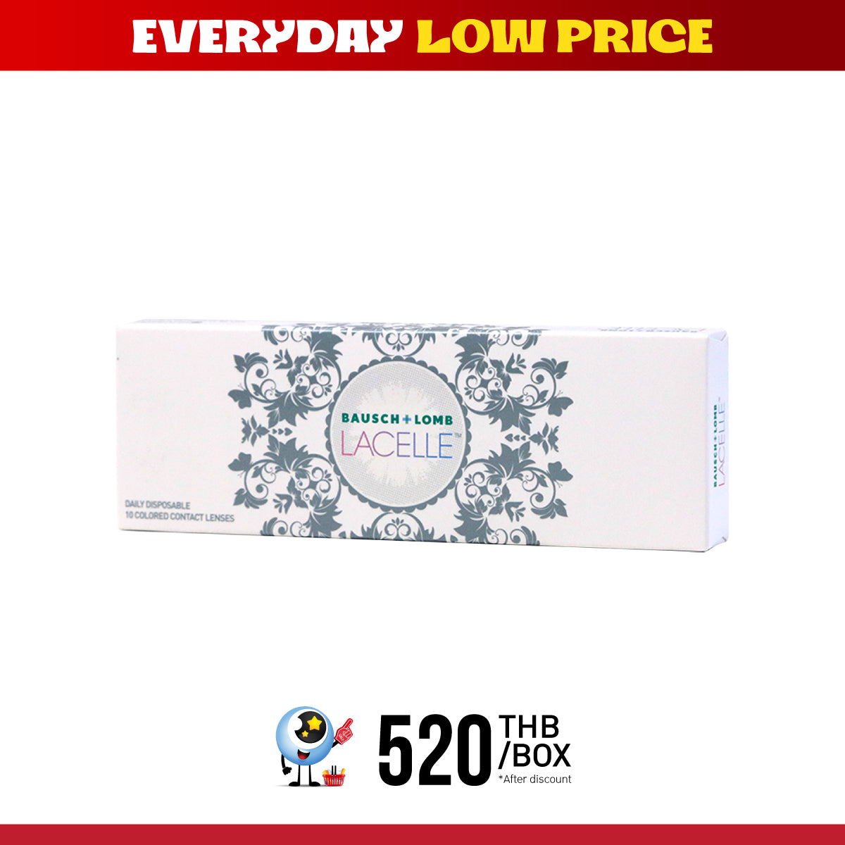 Bausch + Lomb Lacelle Grace Sparkling Black