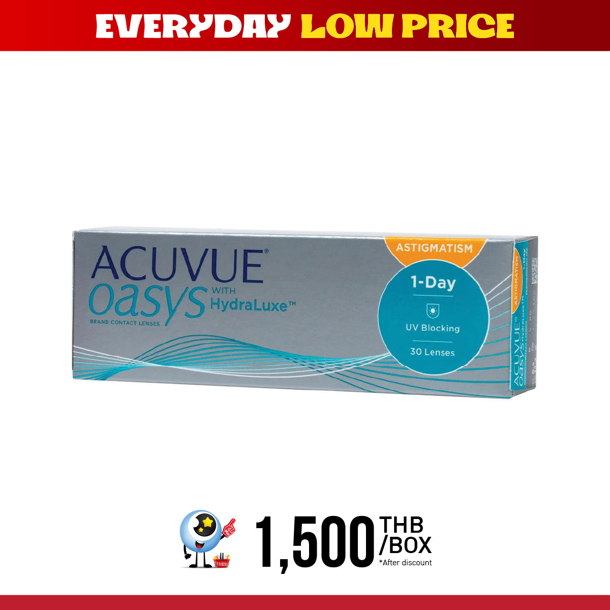 Acuvue Oasys 1-Day for Astigmatism