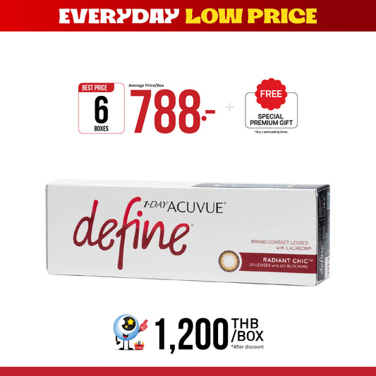 1-Day Acuvue Define Radiant Chic