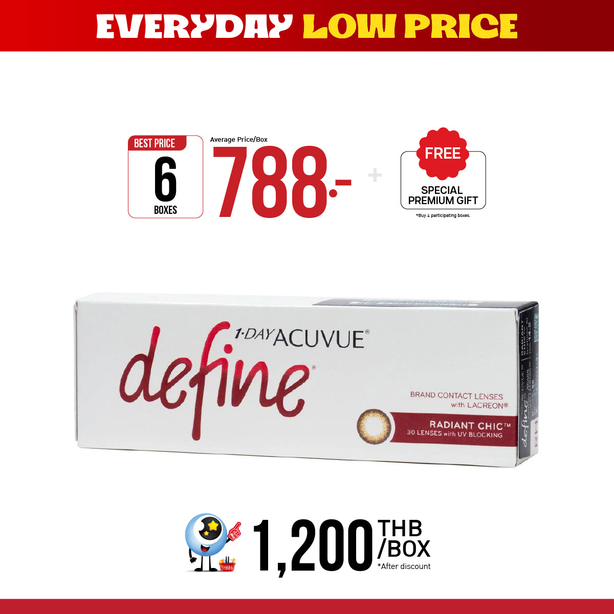 1-Day Acuvue Define Radiant Chic