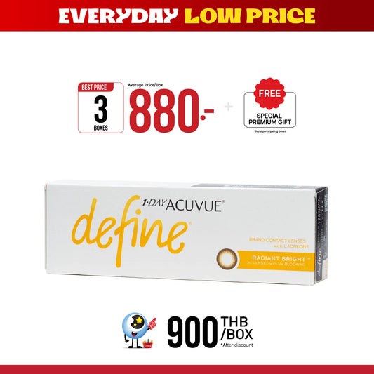 1-Day Acuvue Define Radiant Bright
