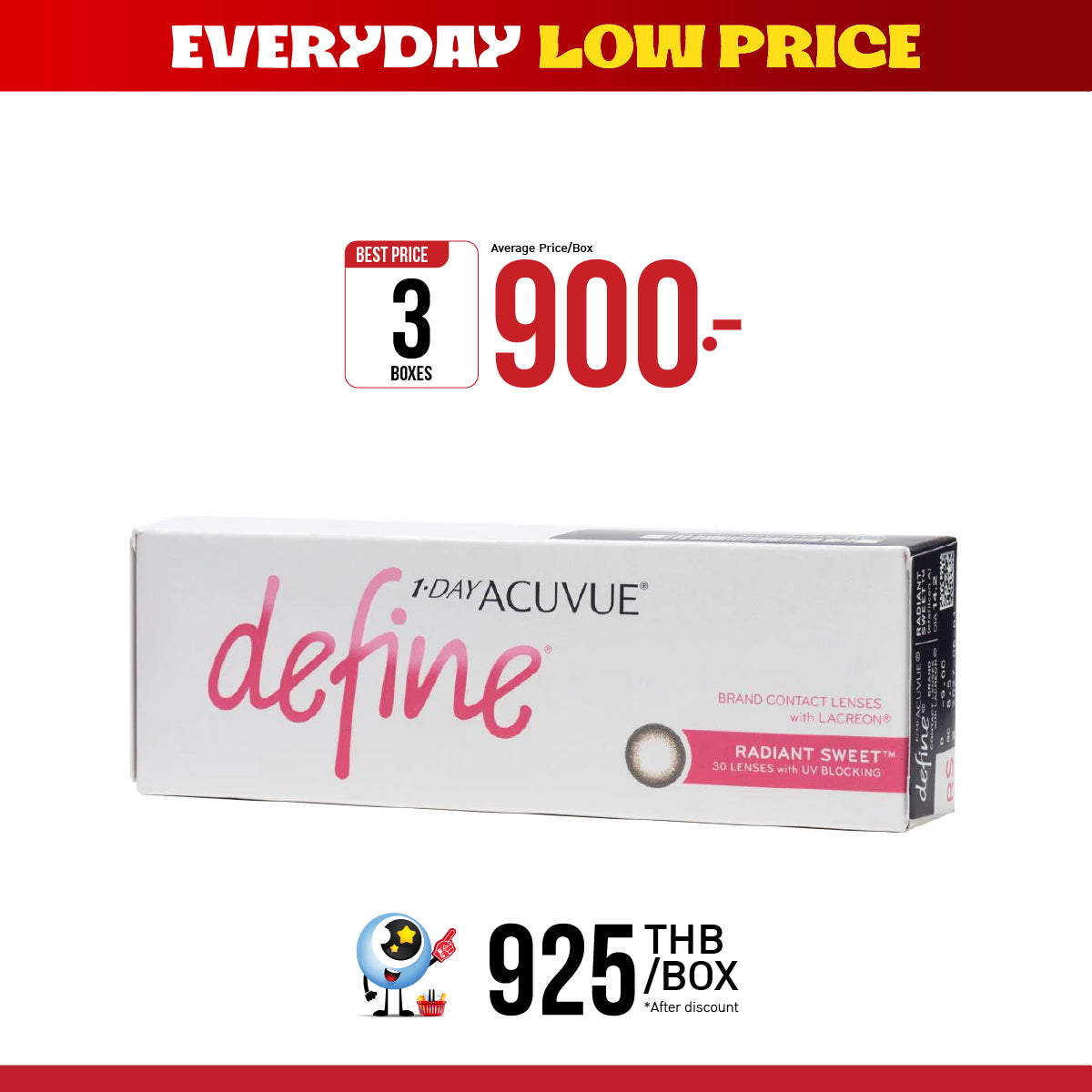 1-Day Acuvue Define Radiant Sweet