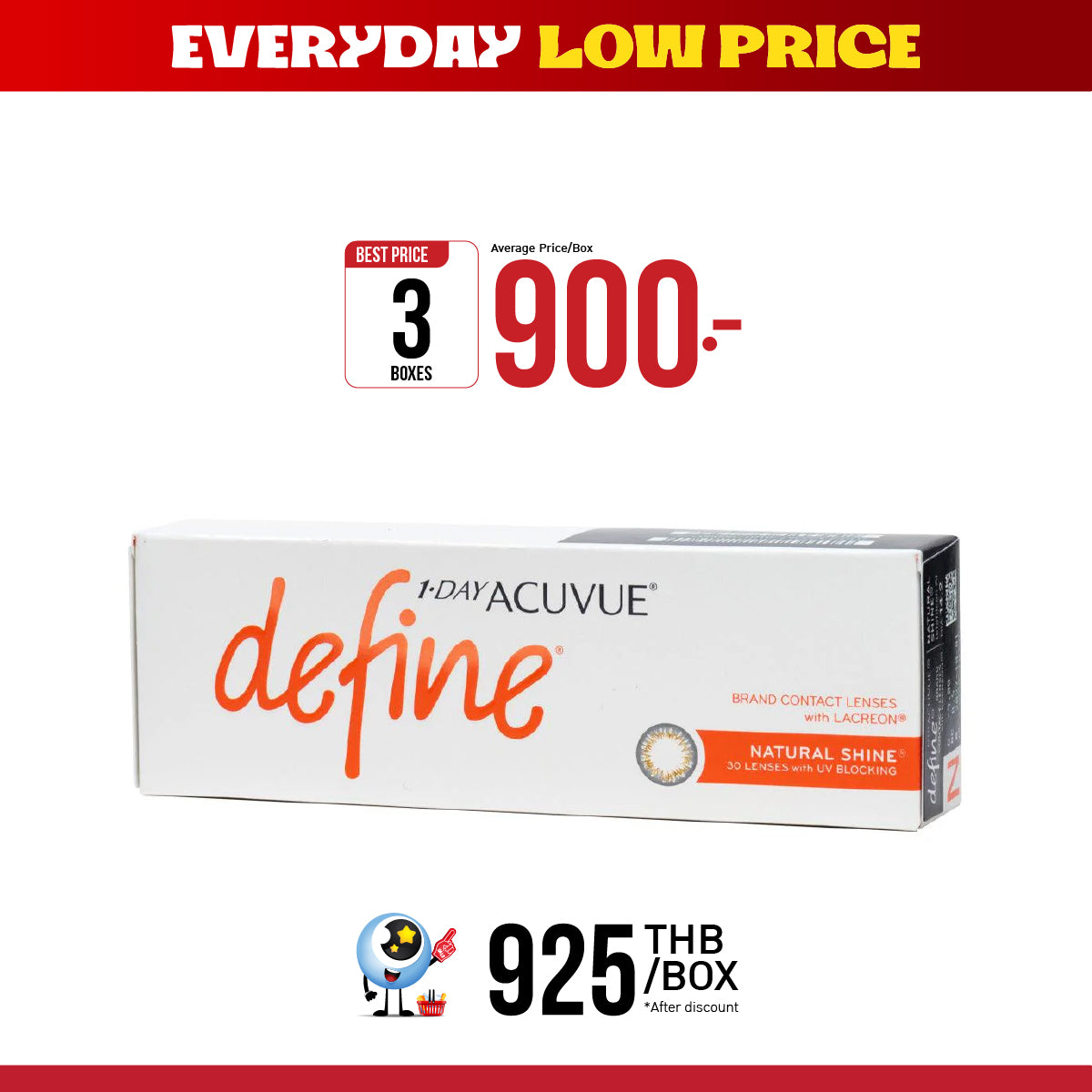 1-Day Acuvue Define Natural Shine