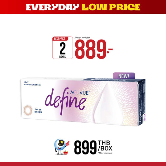 <tc>1-Day Acuvue Define Sheer Dream</tc>
