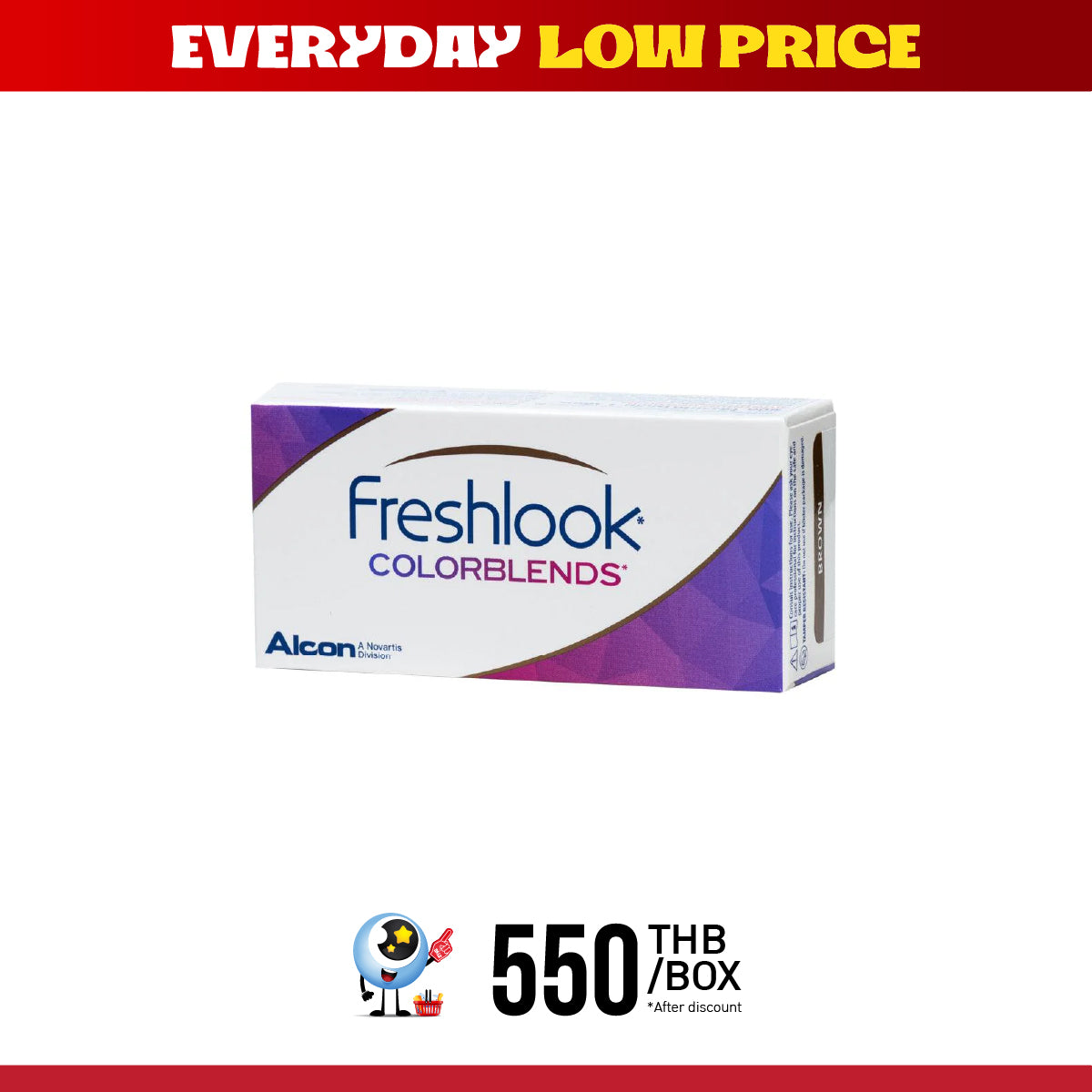 FreshLook Colorblends Brown