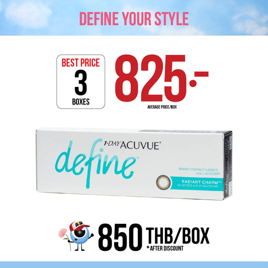 1-Day Acuvue Define Radiant Charm