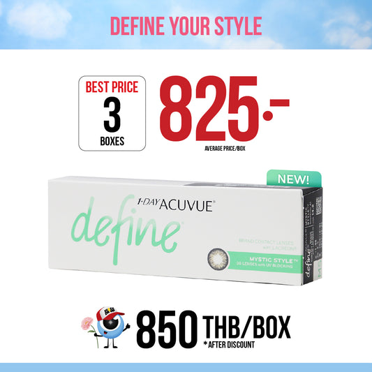<tc>1-Day Acuvue Define Mystic Style</tc>