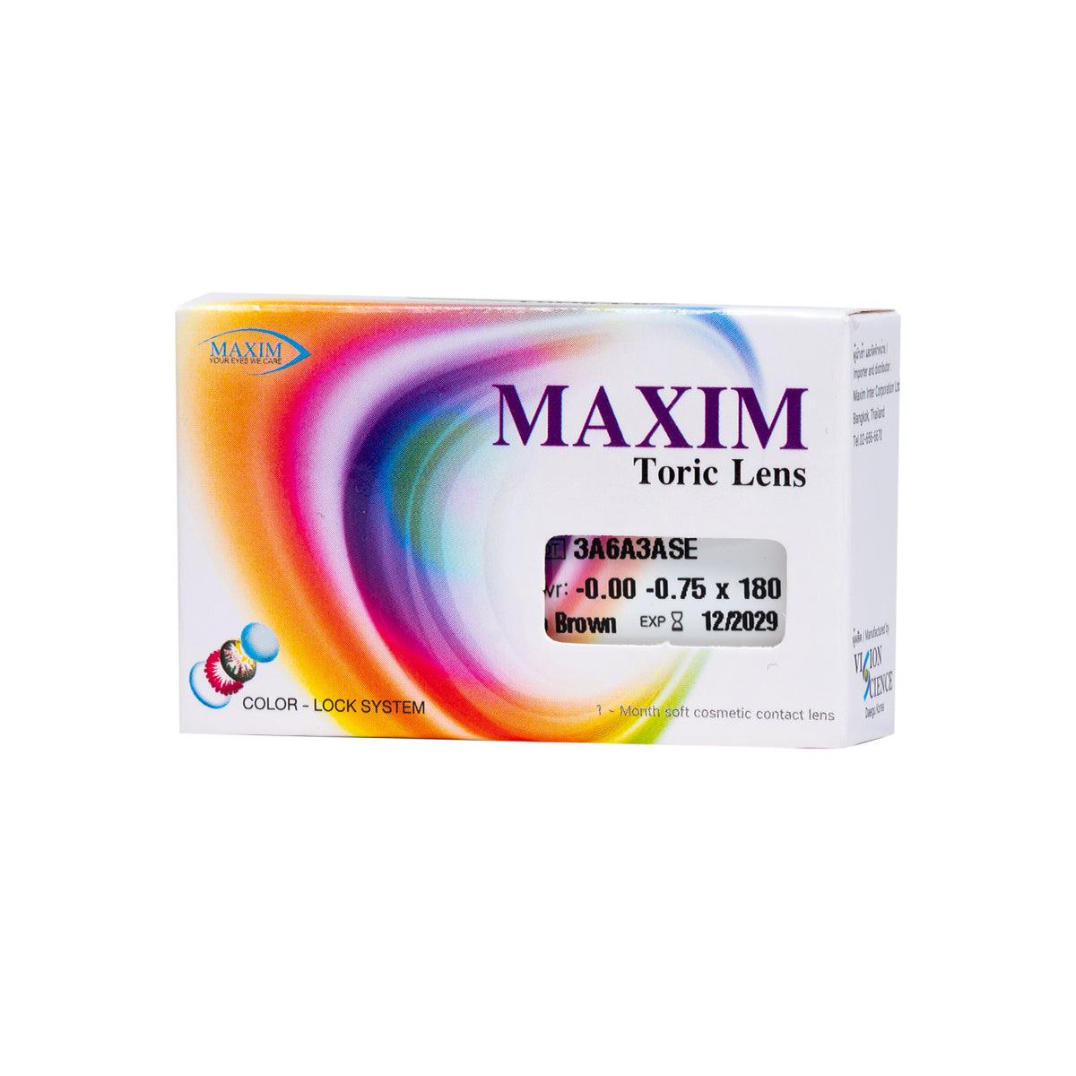 Maxim Colors Toric Choco Brown - TA-TO.com