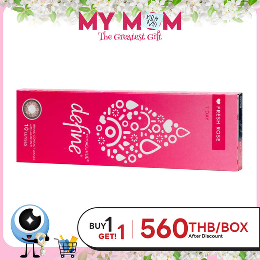 1-Day Acuvue Define Fresh Rose