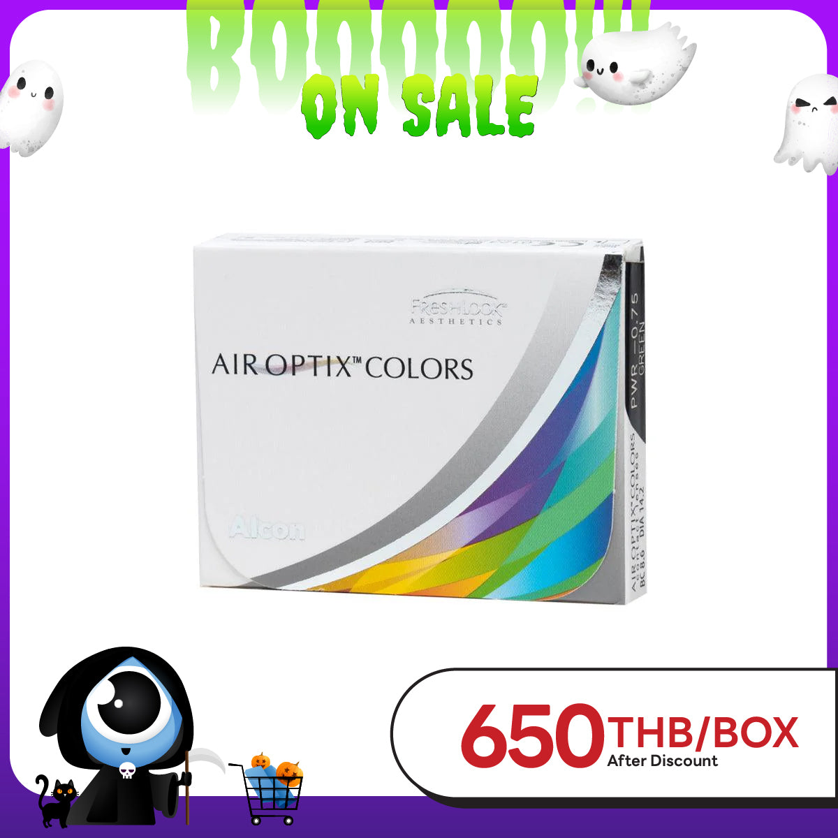 AIR OPTIX Colors Green
