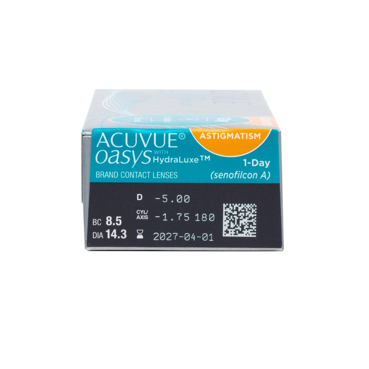 Acuvue Oasys 1-Day for Astigmatism - TA-TO.com